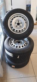CERCHI ORIGINALI VW CADDY – GOLF  CON GOMME WINTER