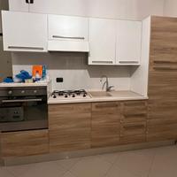 Cucina attrezzata in laminato bianca PLADOS 