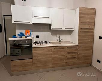 Cucina attrezzata in laminato bianca PLADOS 