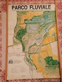 Cartina "Parco Fluviale Fiume Secchia"