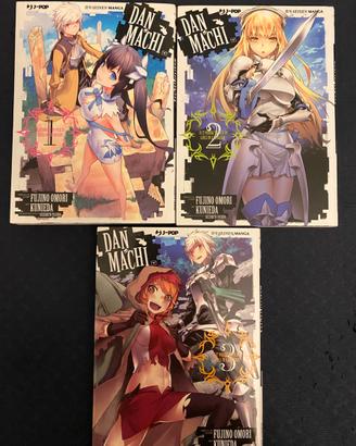 Danmachi 1/2/3