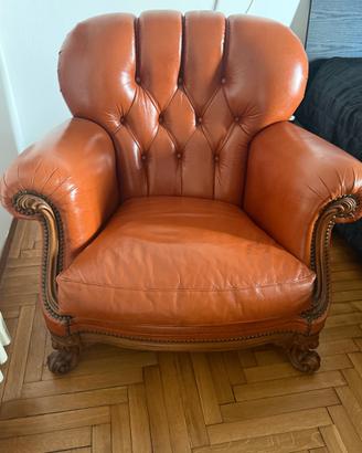 Poltrone Chesterfield stile Veneziano