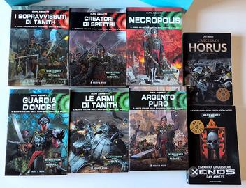 Lotto 8 libri Warhammer 40k Dan Abnett