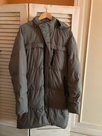 Piumino lungo taglia L uomo