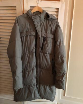 Piumino lungo taglia L uomo