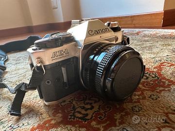 Canon AE-1 + 2 obbiettivi