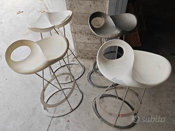 MARCO MARAN, 4 sgabelli "Stones