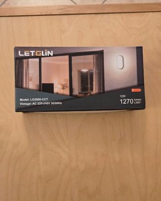 1 Plafoniera LED 12W Ovale (Interno/Esterno IP54)