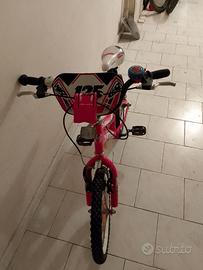 Bici  Atala rossa 16 pollici