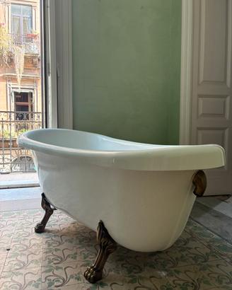 Vasca da bagno Colacril con piedini stile vintage