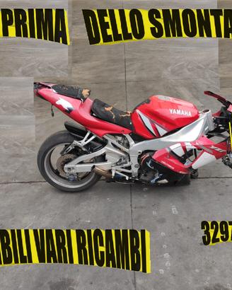 YAMAHA R1 ANNO 2001 SERIE 2000-2001 x RICAMBI