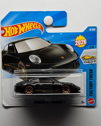 Hot Wheels Porsche 911 Carrera T Nera