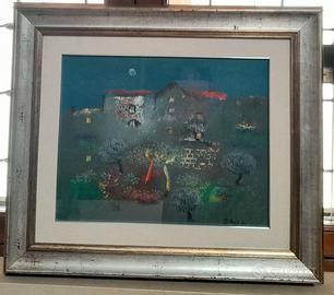 Dipinto su tela artista Manlio Bacosi