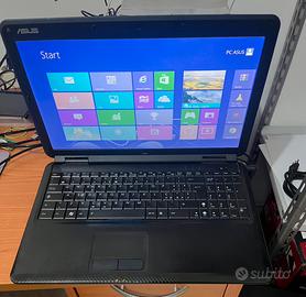 PC COMPUTER PORTATILE NOTEBOOK ASUS k50c RAM 3 GB