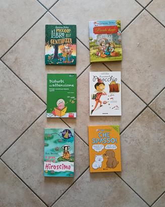 6 LIBRI PER BAMBINI 