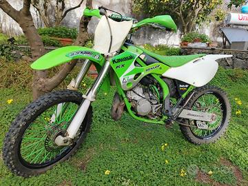 kawasaki kx 125 motocross 