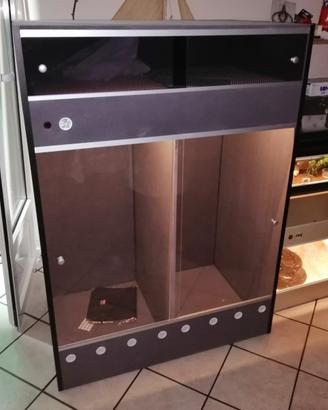 Terrario / teca rettili in upb provessionali