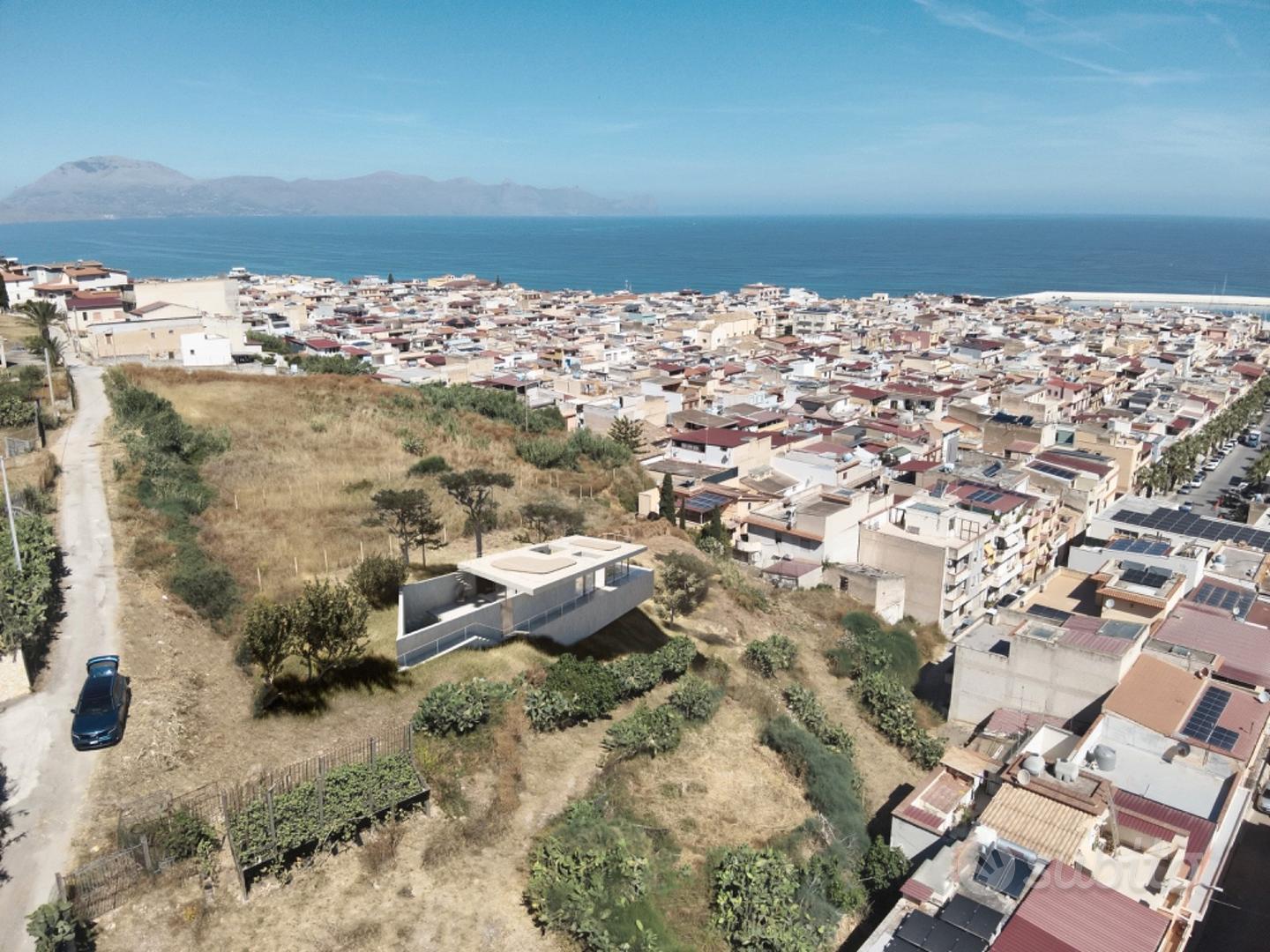 Terreno edificabile vista mare con progetto - Vista 2