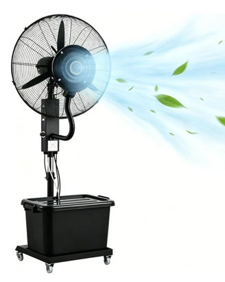 Ventilatore ad acqua  Nebulizzatore 42L, Alta Velo