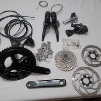 gruppo Shimano 105 r7100 12v disk