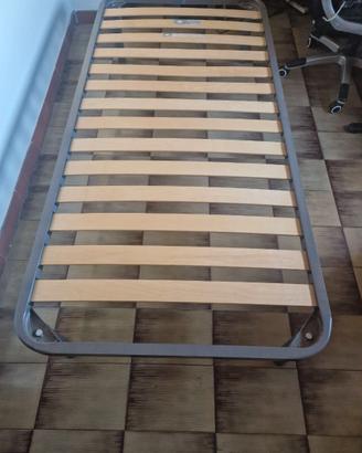 Rete ortopedica + materasso in memory foam