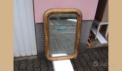 Specchiera epoca 800 a foglia oro n 1 A