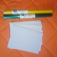 fogli protocollo quadretti e rotolo fodera libri