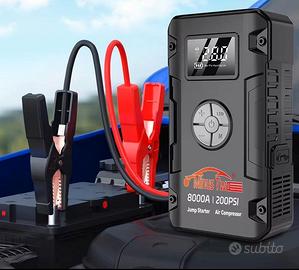 Booster Avviatore d'Emergenza per Auto 8000a, 