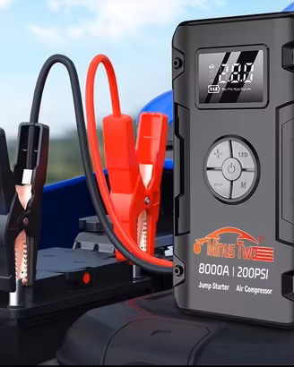Booster Avviatore d'Emergenza per Auto 8000a, 