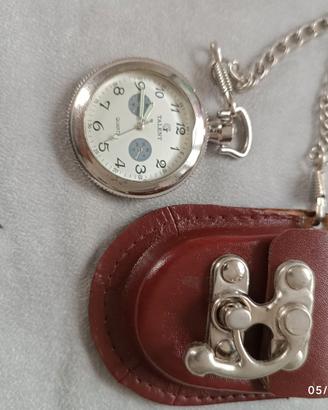 OLOROGLIO DA TASCA VINTAGE TALENT CON CUSTODIA PEL