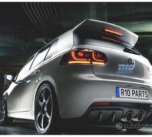 FANALI VOLKSWAGEN VW GOLF 6 LOOK R FULL LED DINAMI