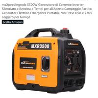 Generatore a benzina selenziato