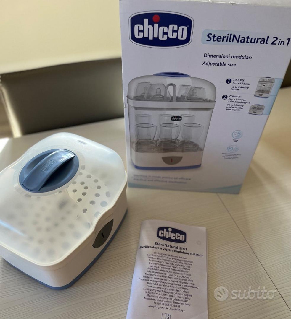 Sterilizzatore biberon steril natural 2 in 1 chicco - Annunci Brescia