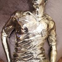 Calcatore Statua, Trofeo, firmato di artista