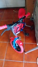bicicletta spider men