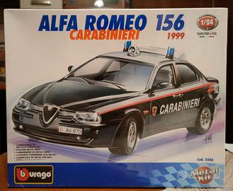 Modellino bBURAGO Alfa 156 Carabinieri