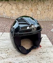 LS2 Casco Jet Airflow Nero Taglia M