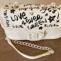 Borsetta blugirl di blu marine bianca street style