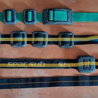 Cinture Sub Originali + 2 Mute+1Canotta