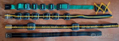 Cinture Sub Originali + 2 Mute+1Canotta