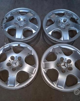 Cerchi In Lega Da 17" Per Mercedes ML W163 2001