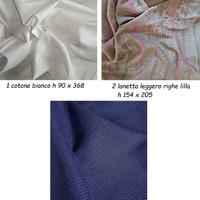 Stoffe/scampoli/tessuti MISTI (alcuni vintage)