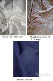 Stoffe/scampoli/tessuti MISTI (alcuni vintage)