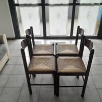 Sedie Legno Impagliate 
