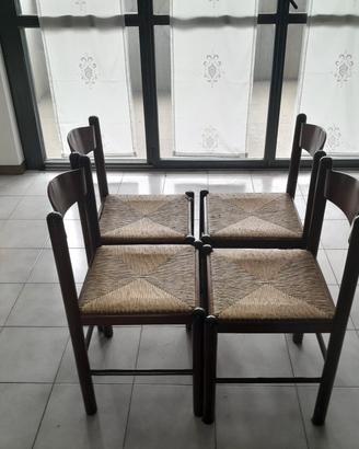 Sedie Legno Impagliate 