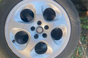 4 Cerchi in lega alfa romeo 147 156