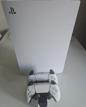 PS5 Digital con 2 pad e caricatorepad Sony NO SPED