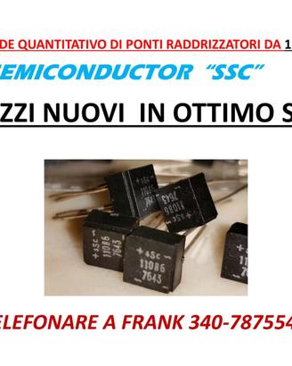 Ponti diodi 110B6 1,5A Volt 600 Silec  600 Pezzi
