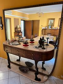 Controbuffet con specchiera anni 50