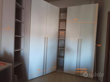 armadio con cabina armadio